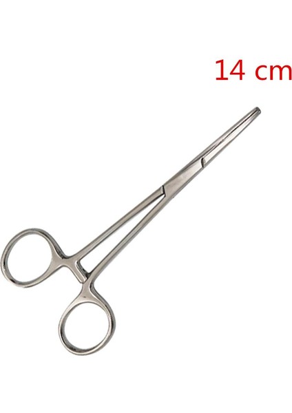 Düz Kafa 14CM Tarzı S Beden Paslanmaz Çelik Vasküler Klem Fıtığı Cerrahi Fıtığı Cerrahi Alet Kiti Hemostat Kilitleme Klempler Fıtığı Olta Pense (Yurt Dışından)