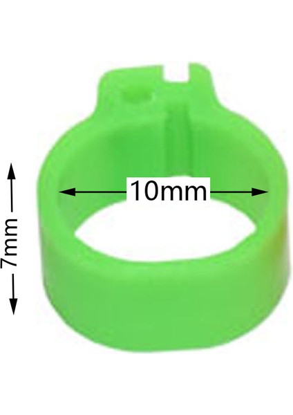 Gök Mavisi Tarzı Renkli Kuşlar Tüy Yüzük Iç Çapı Plastik Klips Yüzük Güvercin Güvercin Bıldırcın Ayak Yüzüğü Çiftlik Hayvanı Kuş Malzemeleri (Yurt Dışından) indirimleri