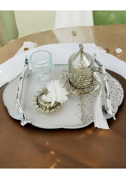 Enchant Söz Damat Kahve Tepsisi