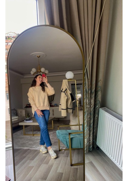 Yüksek Bel Mom Jean