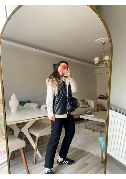 Yüksek Bel Mom Jean