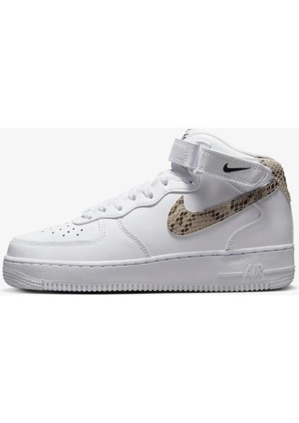 Air Force 1 07 Mid Classic Velcro Kadın Spor Ayakkabı DD9625-101 Stilim Spor modelleri