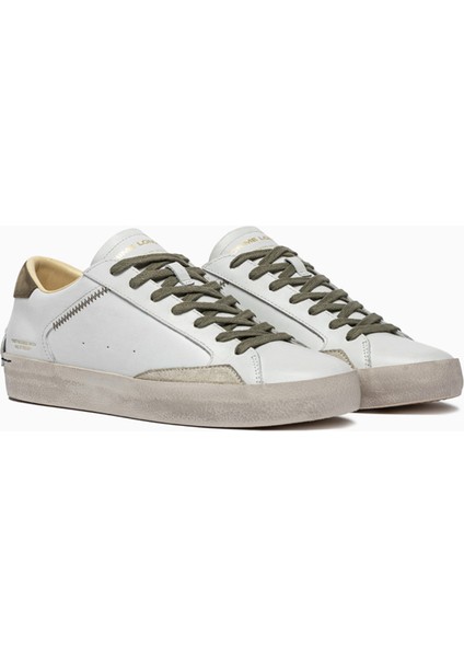 Erkek Sneaker ( Günlük) 14001PP7.10 Crime London Dıstressed C10M White fiyatları