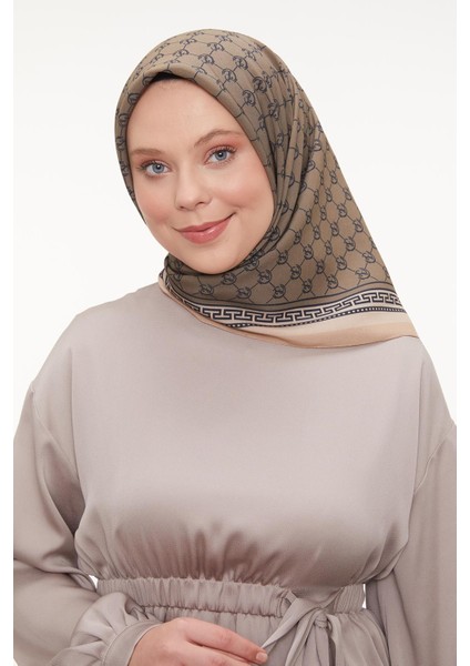 Yavruağzı L Desen Aura Eşarp modelleri