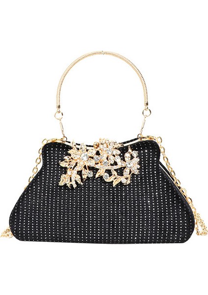 Kadın Premium Inci Zincir Çapraz Askılı Çanta (Yurt Dışından)