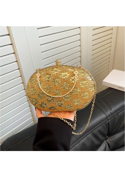 Kadının Trendi Sequin, Akşam Yemeği Kısıtlı Çantası. (Yurt Dışından) modelleri