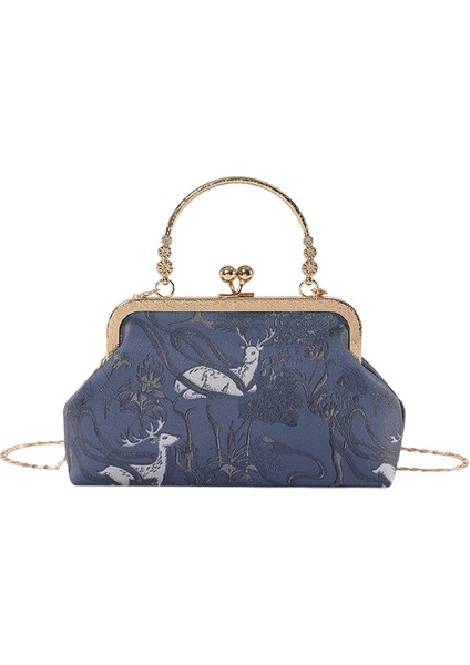 Çin Tarzı Kadın Çantası, El Çantası, Omuz Çantası (Yurt Dışından)