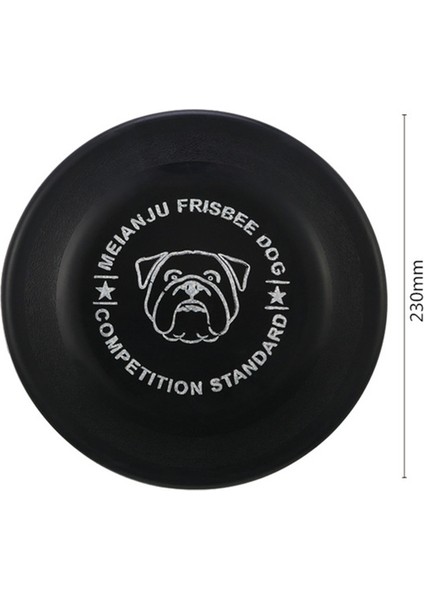 Siyah 18CM Tarzı 2021 Yeni Köpek Tasması Silikon Yumuşak Frizbi Köpek Eğitimi Için Isırıklara Dayanıklı Frizbi Büyük Köpekler Için (Yurt Dışından)