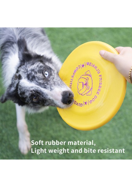 Siyah 18CM Tarzı 2021 Yeni Köpek Tasması Silikon Yumuşak Frizbi Köpek Eğitimi Için Isırıklara Dayanıklı Frizbi Büyük Köpekler Için (Yurt Dışından) modelleri