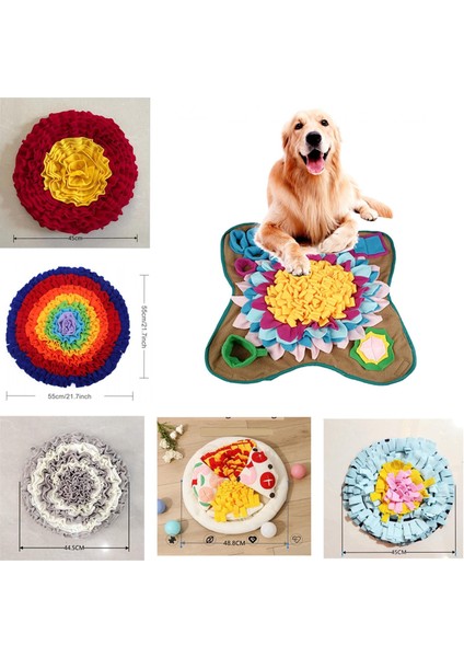 Bordo Tarzı Köpekler Kokulu Mat Evcil Hayvan Sızdırmaz Yem Boğulma Matı Kedi Köpek Eğitim Battaniye Burun Çalışması Oyuncak Evcil Hayvan Yavaşlatma Zeka Matı (Yurt Dışından) indirimleri