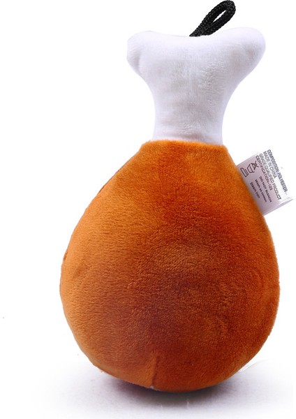 Baget Stili Pet Circle Oyuncaklar Büyük Tavuk Bacağı Oyuncakları Isırılmaya Dayanıklı Sesi Olan Peluş Oyuncaklar Teddy Köpek Oyuncakları Sesi Olan Oyuncaklar Kemiğin Oyuncak Çoklu Renk (Yurt Dışından) fırsatları