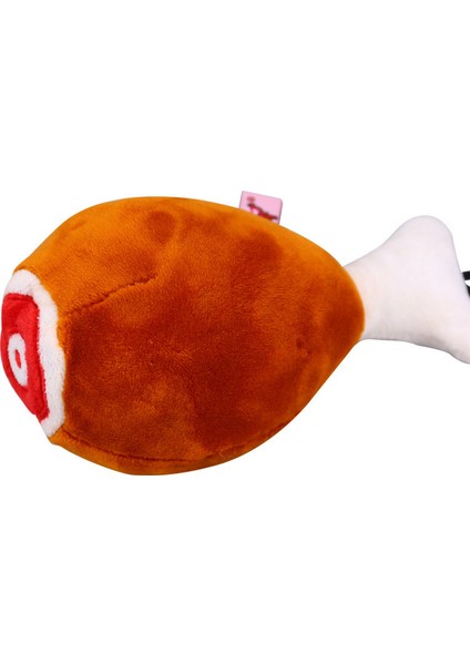 Baget Stili Pet Circle Oyuncaklar Büyük Tavuk Bacağı Oyuncakları Isırılmaya Dayanıklı Sesi Olan Peluş Oyuncaklar Teddy Köpek Oyuncakları Sesi Olan Oyuncaklar Kemiğin Oyuncak Çoklu Renk (Yurt Dışından) indirimleri