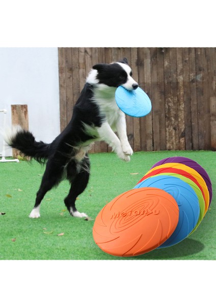 Turuncu Tarzı 15CM 1 Adet Komik Silikon Uçan Tabağı Köpek Kedi Oyuncağı Köpek Oyun Uçan Diskler Dayanıklı Çiğneme Yavru Eğitim Interaktif Evcil Hayvan Malzemeleri (Yurt Dışından) modelleri