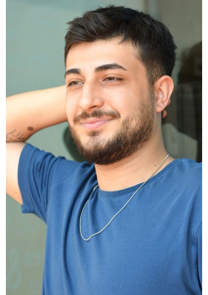 Erkek Ince Geçmeli Çelik Zincir Kolye 60 cm fiyatları