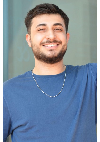 Silver Renk Erkek Çelik Zincir Kolye 60 cm fiyatları