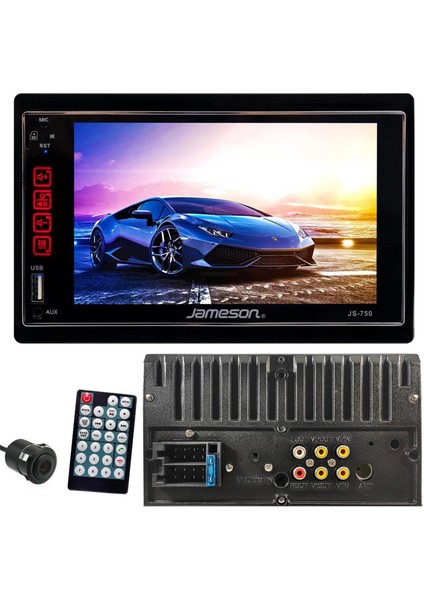 JS-750 Double Teyp 7 Inç 4X60 Watt Mirrorlink