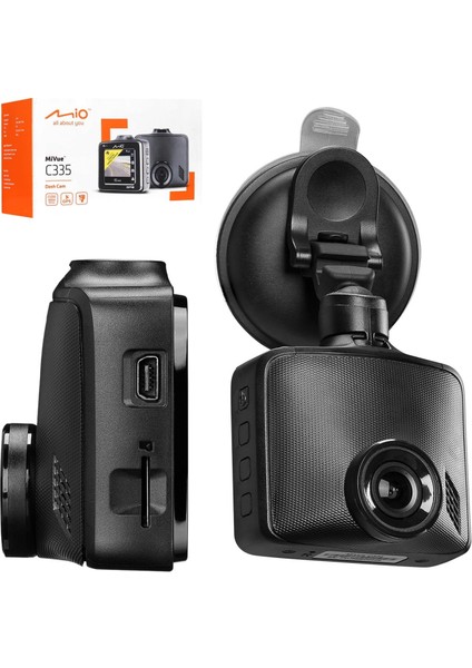 C335 Araç Içi Kamerası Mini Kaza Acil Kayıt Full Hd Gps 3g Sensor