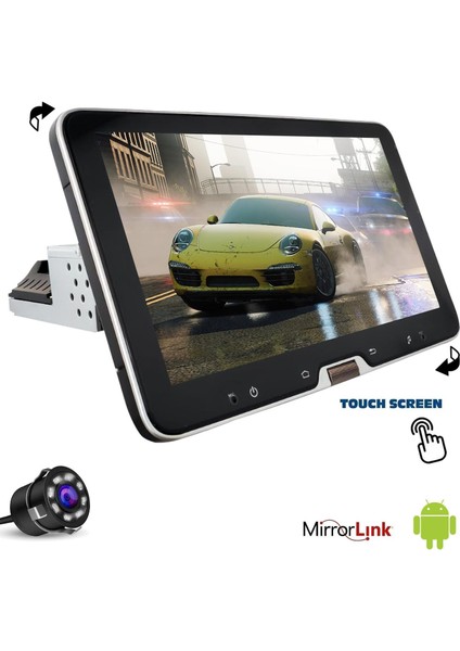 HB-2400 Tablet Multimedya Android 10 Inç 2+32GB Carplay Mirrorlink Oynar Başlık