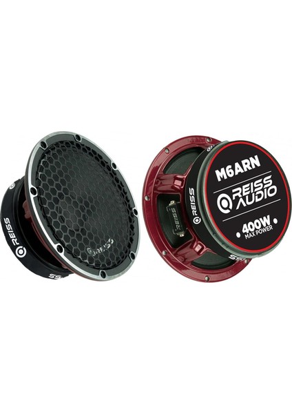 Reıss Audıo RS-M6ARN Oto Midrange 16CM 400 Watt 2 Adet