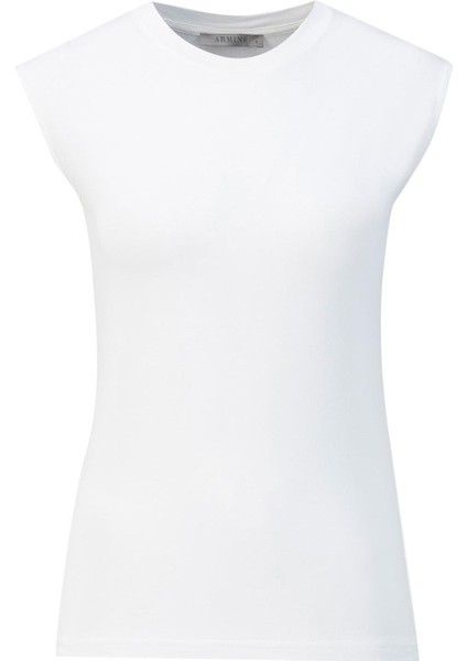 Sıfır Kol Badi ORTD9038 Ekru