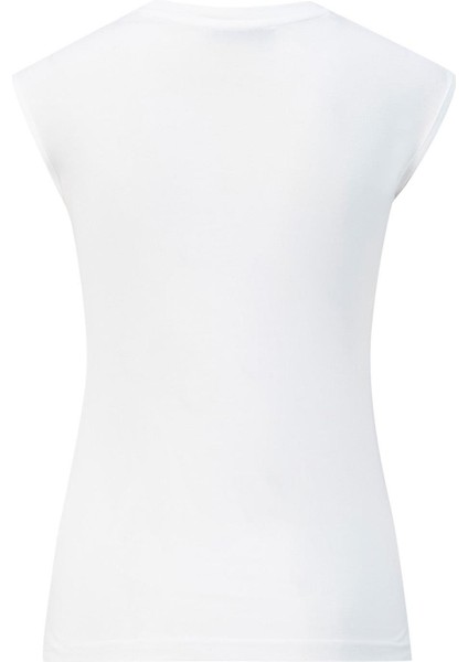 Sıfır Kol Badi ORTD9038 Ekru
