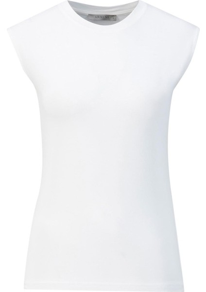 Sıfır Kol Badi ORTD9038 Ekru
