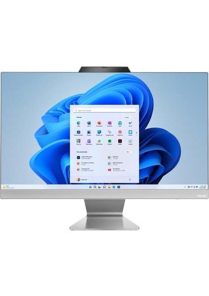 23.8" Beyaz I5-1335U 8gb 512SSD Fdos Aıo Pc