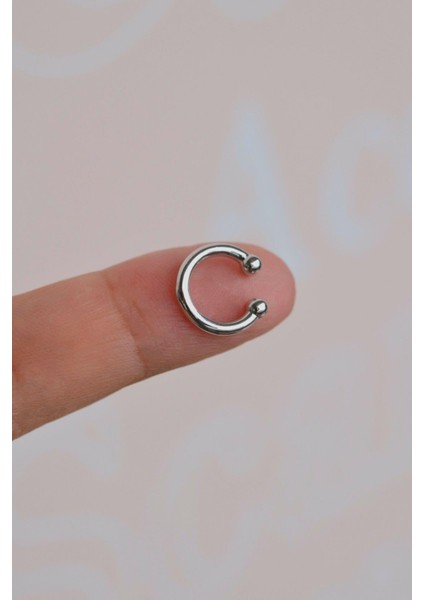 Erkek Sıkıştımalı Kıkırdak Küpe Earcuff