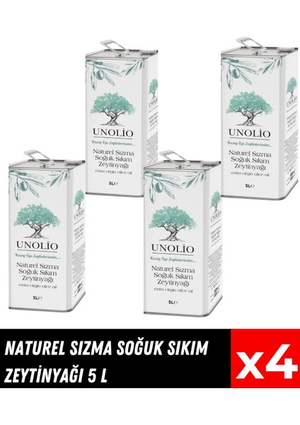 Naturel Sızma Soğuk Sıkım Zeytinyağı