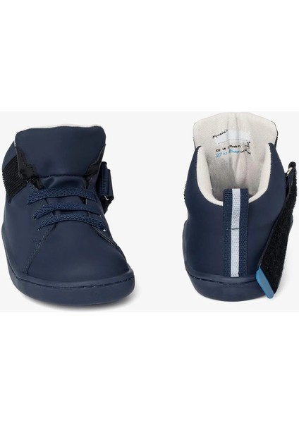 Smart Walker High Top Süper Mat Lacivert Barefoot Çocuk Bot
