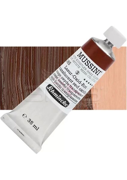 35 ml Yağlı Boya Seri:3 No : 365 Translucent Red Oxide