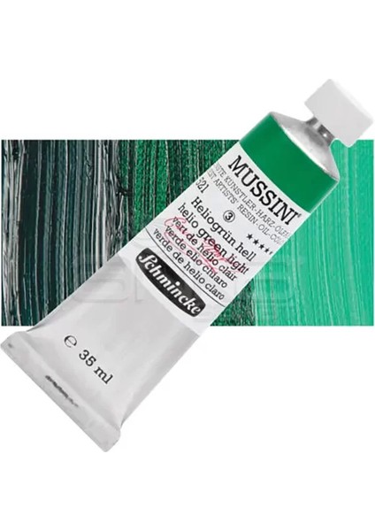 35 ml Yağlı Boya Seri:3 No : 521 Helio Green Light