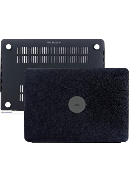 Macbook Air M1 Kılıf 13inç Simli G1505 (TouchID'li M1 Air) A2337 A2179 A1932 ile Uyumlu