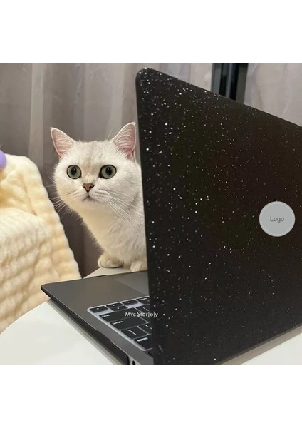 Macbook Air M1 Kılıf 13inç Simli G1505 (TouchID'li M1 Air) A2337 A2179 A1932 ile Uyumlu