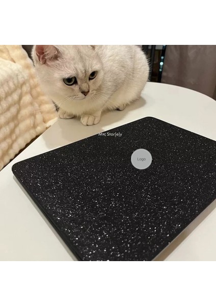 Macbook Air M1 Kılıf 13inç Simli G1505 (TouchID'li M1 Air) A2337 A2179 A1932 ile Uyumlu