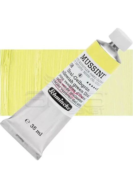 35 ml Yağlı Boya Seri:4 No : 208 Yellowish Green Ural