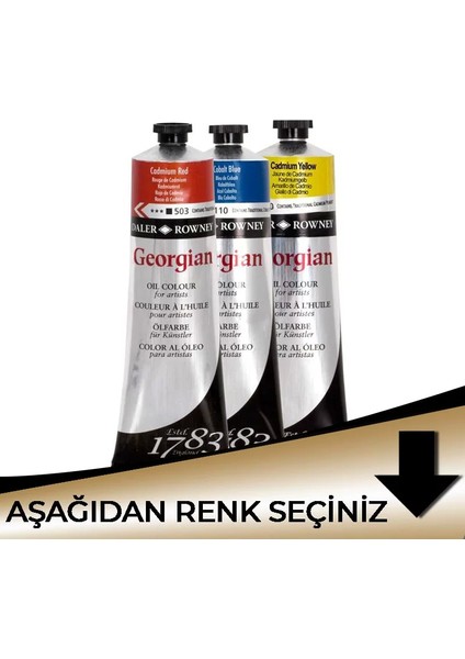 Georgian Yağlı Boya 225ML Metalik Tonlar