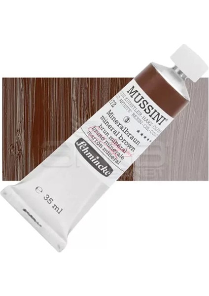35 ml Yağlı Boya Seri:3 No : 672 Mineral Brown