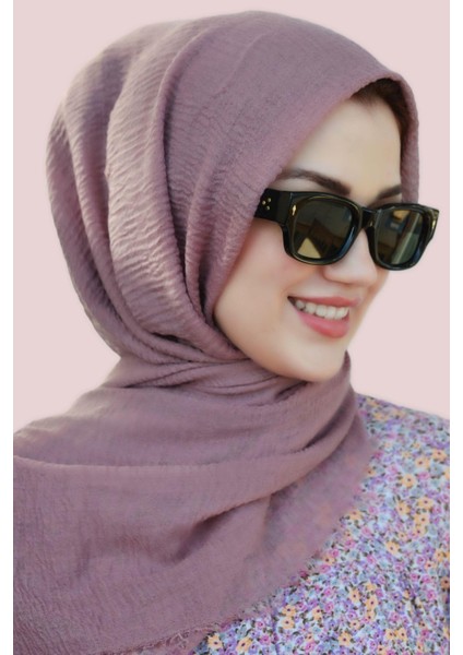 Gül Kurusu Bürümcük Şal Yumuşak Dokulu Günlük Kullanım