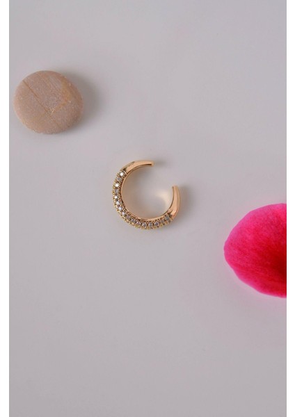 Taşlı Sıkıştırmalı Kıkırdak Küpe Earcuff fiyatları
