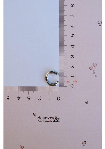 Gümüş Renkli Sıkıştırmalı Kıkırdak Küpesi Düz Earcuff fırsatları