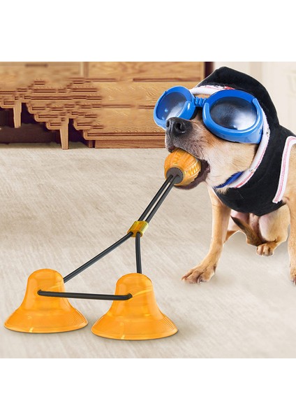 5cm Tarzı Büyük Köpekler Için Dayanıklı Çiğneyiciler Için Silikon Emme Kupası Avcı Köpek Oyuncağı Köpek Itme Topu Oyuncak Diş Temizleme Köpek Diş Fırçası (Yurt Dışından) modelleri