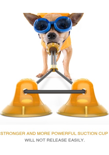 5cm Tarzı Büyük Köpekler Için Dayanıklı Çiğneyiciler Için Silikon Emme Kupası Avcı Köpek Oyuncağı Köpek Itme Topu Oyuncak Diş Temizleme Köpek Diş Fırçası (Yurt Dışından) indirimleri