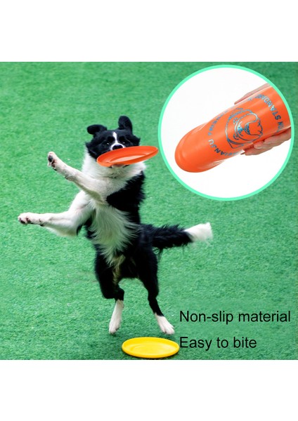 23CM Tarzı Mavi Uçan Disk Köpek Eğitim Oyuncak Yumuşak Silikon Isırılmaya Dayanıklı Uçuş Tabak Oyuncak Büyük Küçük Köpek Oyun Oyun Plakası Oyuncak Evcil Hayvan Etkileşimli (Yurt Dışından) fiyatları