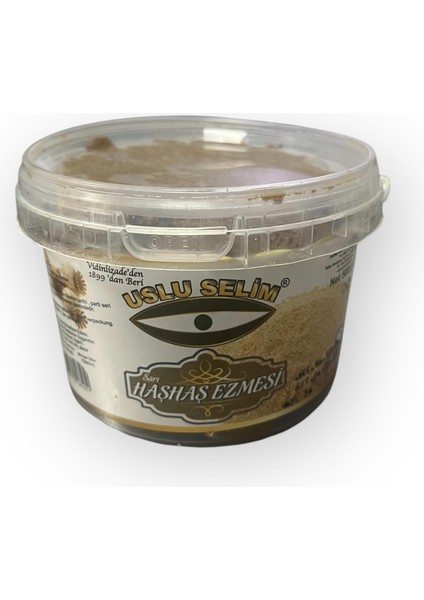 Sarı Haşhaş Ezmesi 500 Gr. Uşak Yöresi
