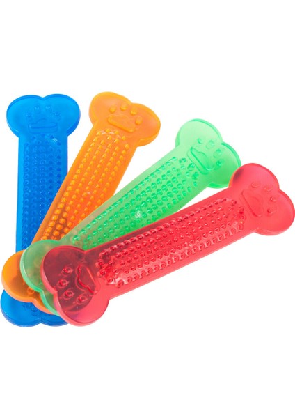 Rastgele Renk Stili Köpek Oyuncakları Lastik Çığlık Tavuk Dişlik Kemik Oyuncak Agresif Kemiren Köpek Diş Fırçası Eğitim Oyuncakları (Yurt Dışından)