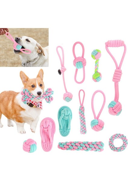 D Stili Ev Evcil Hayvan Köpek Oyuncak Setleri Köpek Çiğneme Halat Oyuncakları Büyük Büyük Köpekler Için Diş Temizleme Oyuncakları Köpekler Çiğneme Oyuncak Aksesuarları (Yurt Dışından) modelleri