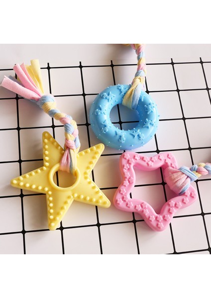 Pembe 1 Stil Köpekler Için Kemik Şekilli Macaron Kauçuk Oyuncak Kemirgen Köpekler Oyuncaklar Büyük Küçük Köpekler Diş Temizleme Etkileşimli Büyük Yavru Köpekler Top Oyuncak (Yurt Dışından) modelleri