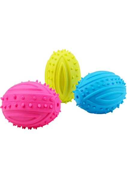 Mavi Stil 6X12CM Küçük Lastik Sıkma Oyuncak Köpek Çiğneme Oyuncak Köpek Sıkma Topu Sarı Mavi Pembe (Yurt Dışından) indirimleri