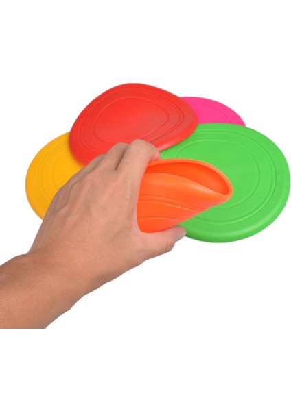 Kırmızı Stil Silikon Uçan Daire Komik Köpek Oyuncağı Dayanıklı Isırma Yüzen Oyun Köpek Uçan Diskler Etkileşimli Oyun Oynama Eğitim Pet Malzemeleri (Yurt Dışından) modelleri